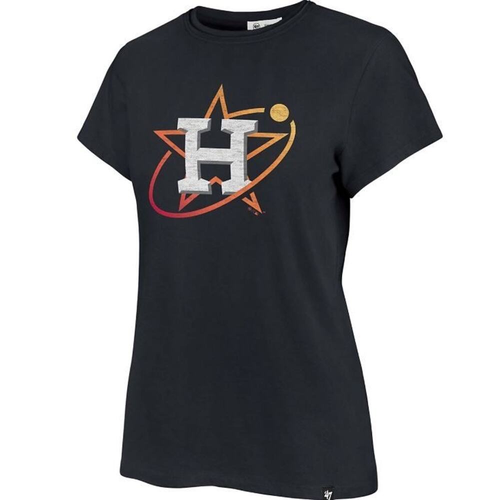 47 Brand Women's Houston Astros City Connect Premier Frankie Tee In Navy LG $38